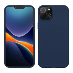   Θήκη Kwmobile για Apple iPhone 14 Plus, σιλικόνη, μπλε, 59080.116