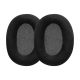Σετ 2 μαξιλαριών αυτιών για ακουστικά Sennheiser HD600/HD600S/HD650, Kwmobile, Black, Textile, 59156.01
