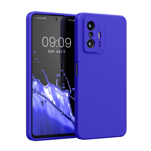 Θήκη Kwmobile για Xiaomi 11T/11T Pro, Silicone, Blue, 56573.134