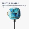 Θήκη για ακουστικά Samsung Galaxy Buds 2/Galaxy Buds Live, Kwmobile, Multicolor, Plastic, 59168.01