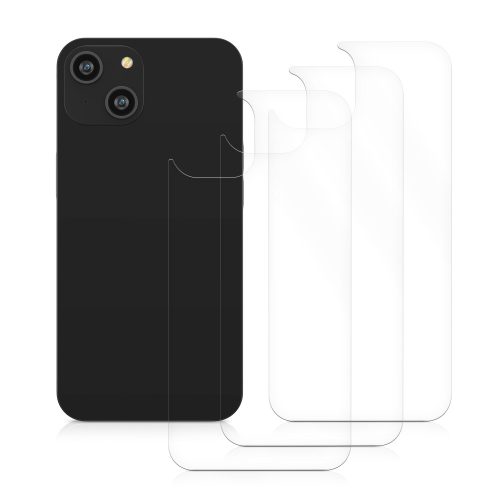 Σετ 3 προστατευτικών μεμβρανών Kwmobile για Apple iPhone 14, Back, Polymer, 59221.5