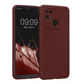   Θήκη Kwmobile για Xiaomi Redmi 10C, Silicon, Red, 59229.187