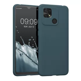   Θήκη Kwmobile για Xiaomi Redmi 10C, Silicone, Blue, 59231.202