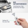 kwmobile Κάλυμμα κλειδιού αυτοκινήτου για Mazda 4 Κουμπιά, Σιλικόνη, Γκρι/Μαύρο, 59241.94
