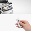 kwmobile Κάλυμμα κλειδιού αυτοκινήτου για Mazda 4 Κουμπιά, Σιλικόνη, Γκρι/Μαύρο, 59241.94