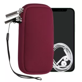   Μέγεθος καλύμματος Kwmobile Universal XS - 4 ίντσες, νεοπρένιο, κόκκινο, 46188.32.09