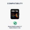 Σετ 2 ιμάντων για Xiaomi Redmi Watch 2/Redmi Watch 2 Lite, Kwmobile, Grey/Green, Silicone, 56911.06