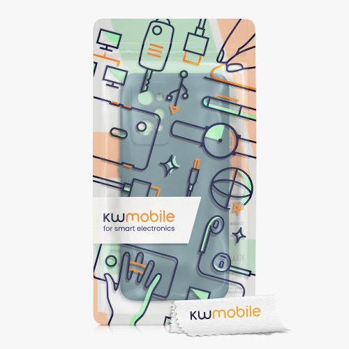 Θήκη Kwmobile για Realme GT Neo 3T, Silicone, Green, 59246.57