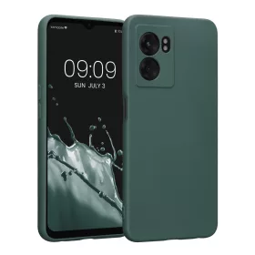  Θήκη Kwmobile για OPPO A77, Silicone, Green, 59245.169