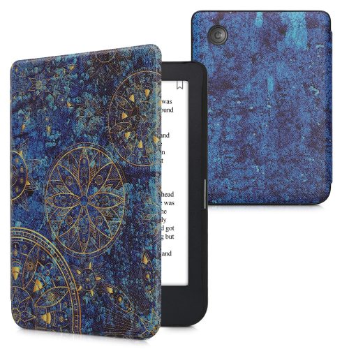 Θήκη kwmobile για Kobo Clara 2E, Οικολογικό δέρμα, Πολύχρωμο, 60056.13