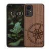 Θήκη Kwmobile για Xiaomi Redmi Note 12S, Καφέ, Ξύλο/Σιλικόνη, 60692.01