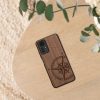 Θήκη Kwmobile για Xiaomi Redmi Note 12S, Καφέ, Ξύλο/Σιλικόνη, 60692.01