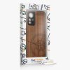 Θήκη Kwmobile για Xiaomi Redmi Note 12S, Καφέ, Ξύλο/Σιλικόνη, 60692.01