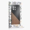 Θήκη Kwmobile για Xiaomi 13 5G, Καφέ/Μαύρο, Ξύλο/Σιλικόνη, 60705.01