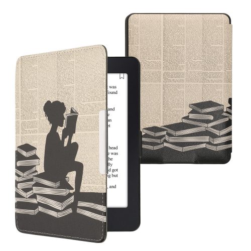 Θήκη kwmobile για Amazon Kindle Paperwhite 7, Οικολογικό δέρμα, Πολύχρωμο, 25824.48