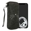 Κάλυμμα Kwmobile Universal XL - 6.8", Textile, Grey/White, 49866.4.13