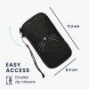 Κάλυμμα Kwmobile Universal XL - 6.8", Textile, Grey/White, 49866.4.13