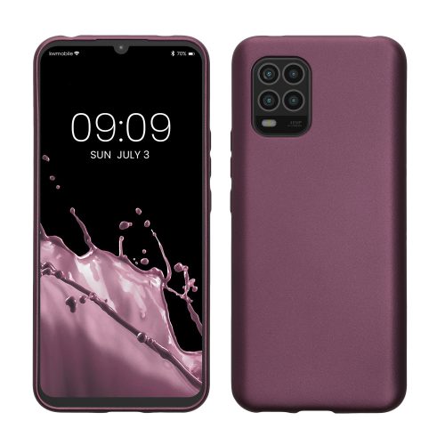 Θήκη kwmobile για Xiaomi Mi 10 Lite 5G, Silicon, Purple, 52491.230
