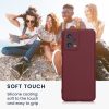Θήκη Kwmobile για Xiaomi Redmi Note 12 5G/Poco X5, Μωβ, Σιλικόνη, 60887.187