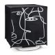 Kwmobile Dust Cover for Thermomix TM5 /Thermomix TM6, Black/White, Plastic, 55449.12