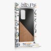 Προφυλακτήρας kwmobile για Xiaomi Mi 10T/Mi 10T Pro, Ξύλο, Καφέ/Μαύρο, 56623.03