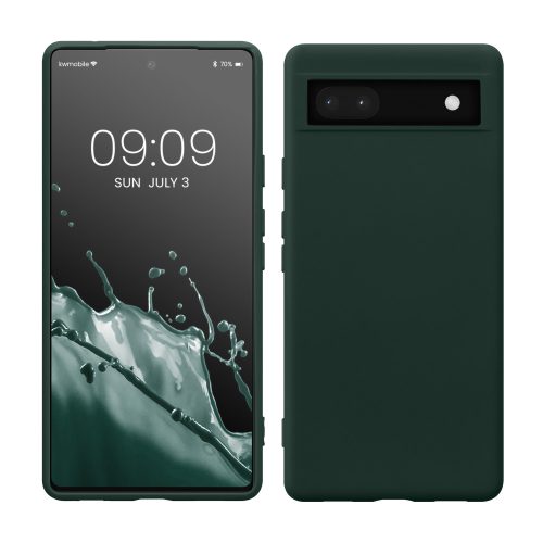 θήκη kwmobile για Google Pixel 6a, Silicone, Green, 58053.169