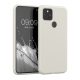 Θήκη kwmobile για Google Pixel 5, Silicone, White, 53778.02