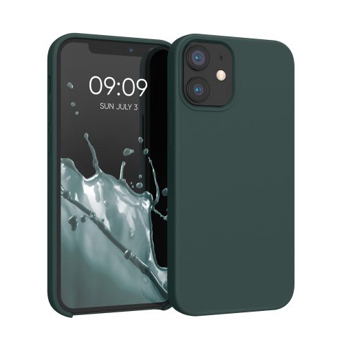 Θήκη kwmobile για Apple iPhone 12 Mini, Silicone, Green, 52640.171