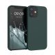 Θήκη kwmobile για Apple iPhone 12 Mini, Silicone, Green, 52640.171