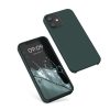 Θήκη kwmobile για Apple iPhone 12 Mini, Silicone, Green, 52640.171