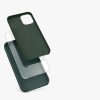 Θήκη kwmobile για Apple iPhone 12 Mini, Silicone, Green, 52640.171