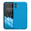 Θήκη Kwmobile για Apple iPhone 11, Μπλε, Σιλικόνη, 59349.157