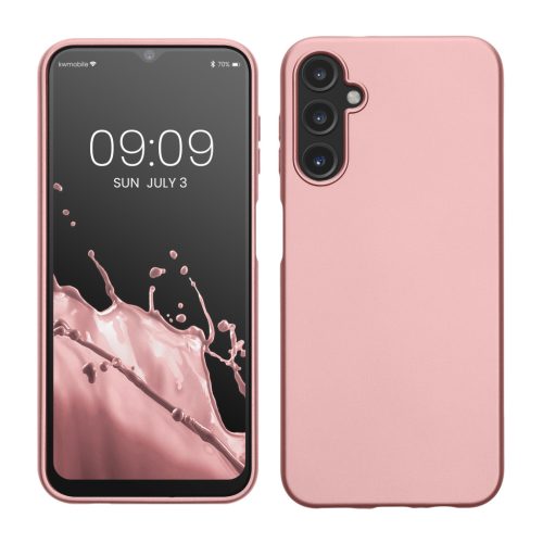 Θήκη Kwmobile για Samsung Galaxy A14 5G, Ροζ, Σιλικόνη, 61163.31