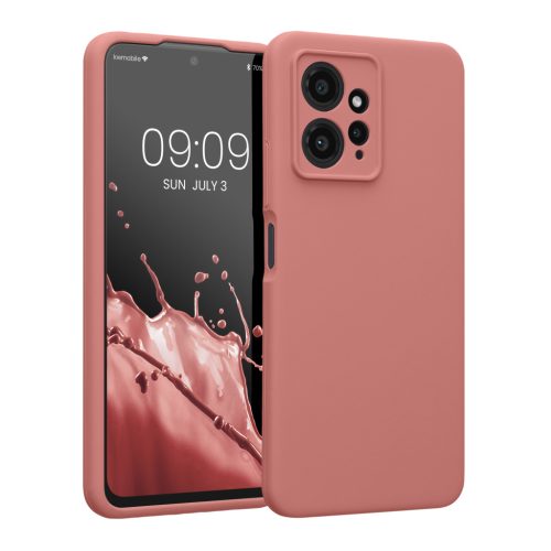 Θήκη Kwmobile για Xiaomi Redmi Note 12, Ροζ, Σιλικόνη, 61180.193