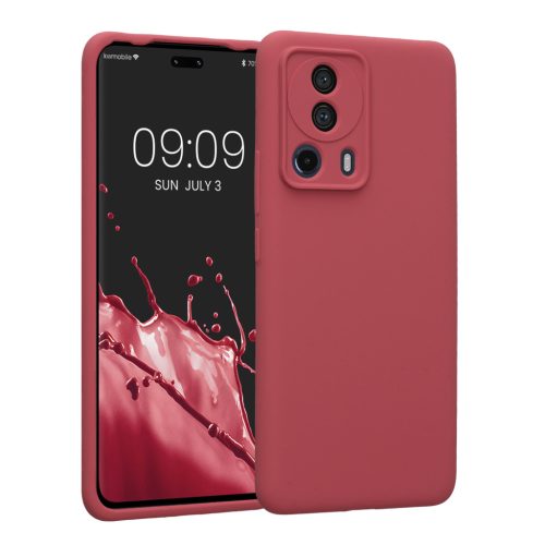 Θήκη Kwmobile για Xiaomi 13 Lite 5G, Σκούρο Ροζ, Σιλικόνη, 61166.167