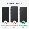 Θήκη Kwmobile για Samsung Galaxy A34 5G, Κόκκινη, Σιλικόνη, 60807.208