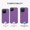 Θήκη kwmobile για Apple iPhone 14 Pro Max, Silicone, Purple, 59074.221