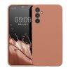 Θήκη Kwmobile για Samsung Galaxy A34 5G, σκούρα κρέμα, σιλικόνη, 60807.237