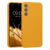 Θήκη Kwmobile για Samsung Galaxy A34 5G, Πορτοκαλί, Σιλικόνη, 60807.191