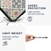Κάλυμμα kwmobile για Barnes & Noble NOOK Glowlight 4 /NOOK Glowlight 4e, Οικολογικό δέρμα, Πολύχρωμο, 59835.10