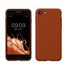 Θήκη Kwmobile για Apple iPhone SE (2022)/iPhone SE (2020)/iPhone 8, Καφέ, Σιλικόνη, 49979.249