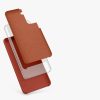 Θήκη Kwmobile για Samsung Galaxy S21, καφέ, σιλικόνη, 54056.248