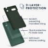 Θήκη kwmobile για Google Pixel 6a, Silicone, Green, 57815.166