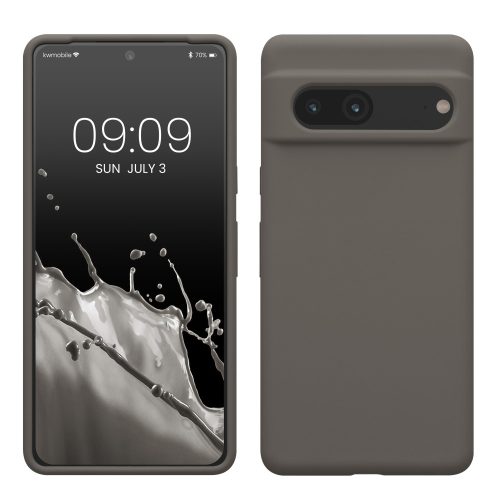 Θήκη kwmobile για Google Pixel 7, Silicone, Grey, 59451.155