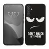 Θήκη Kwmobile για Samsung Galaxy A34 5G, Μαύρη/Λευκή, Σιλικόνη, 61245.01
