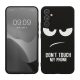 Θήκη Kwmobile για Samsung Galaxy A34 5G, Μαύρη/Λευκή, Σιλικόνη, 61245.01
