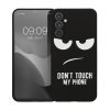 Θήκη Kwmobile για Samsung Galaxy A34 5G, Μαύρη/Λευκή, Σιλικόνη, 61245.01