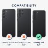 Θήκη Kwmobile για Samsung Galaxy S23, Πράσινη, Πολυανθρακική, 61249.17