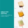 Set 4 pahare Vin Navaris, 400 ml, cu picior, auriu, design modern, 56212.06
