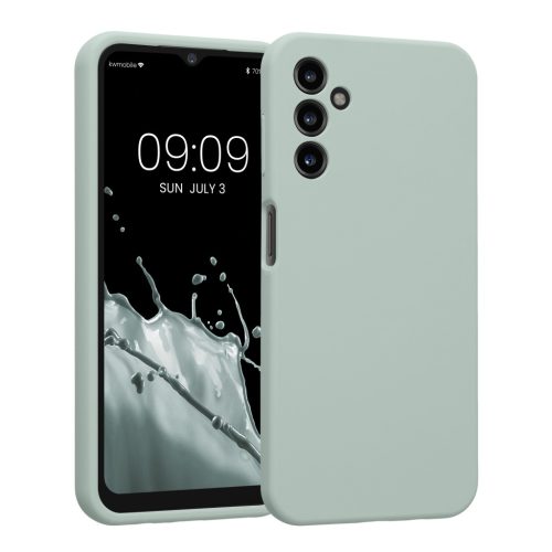 Θήκη Kwmobile για Samsung Galaxy A14 5G, ανοιχτό πράσινο, σιλικόνη, 60808.2
